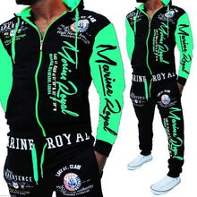 Load image into Gallery viewer, ZOGAA 2019 Brand Men Tracksuit 2 Piece Tops and Pants Mens Sweat Suits Set Letter Print Plus Size Jogger Sets for Men Clothing
