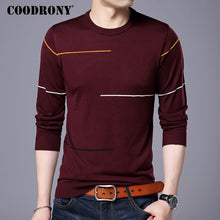 Load image into Gallery viewer, COODRONY Cashmere Wool Sweater Men Brand Clothing 2020 Autumn Winter New Arrival Slim Warm Sweaters O-Neck Pullover Men Top 7137